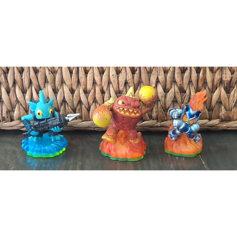Skylanders Figures Lot of 3 Action Figures Toys Collection